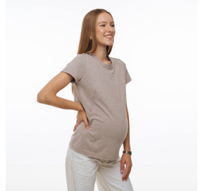 Футболка прямого крою для вагітних та годуючих