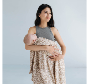 Легкий плед / Трикотажна пелюшка 110 x 90 см