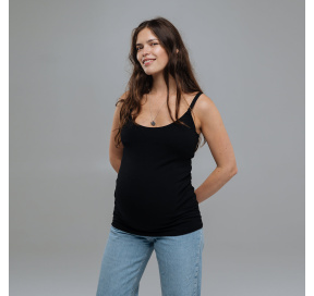 Майка для вагітних та годуючих на кліпсах